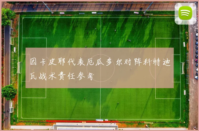 因卡皮耶代表厄瓜多尔对阵科特迪瓦战术责任参考
